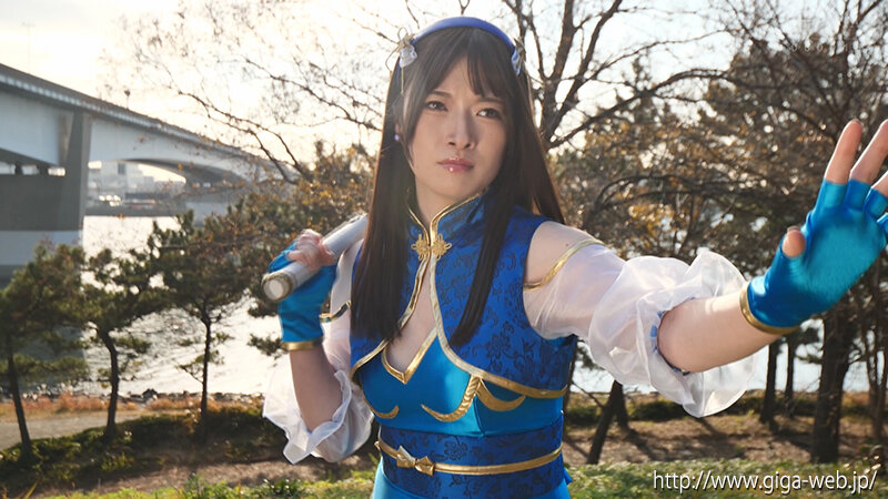 「上坂めいが女戦士役で完全敗北！格闘天女アスナの激しいバトルと屈辱シーン」のサムネイル