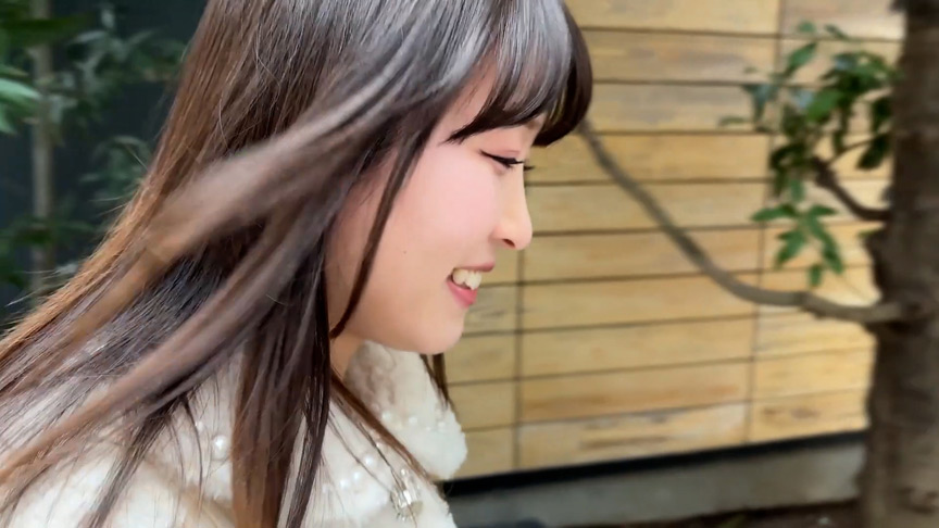 「【素人】ももなちゃんの濃厚鼻フェラ動画｜上半身裸で魅せるエロい舐めテク【フェチ】」のサンプル画像1枚目