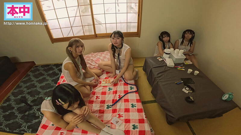 「谷村凪咲ら小柄美女5人とハーレム乱交！キス＆中出しで堪能するミニ系女優の激エロ共演」のサムネイル