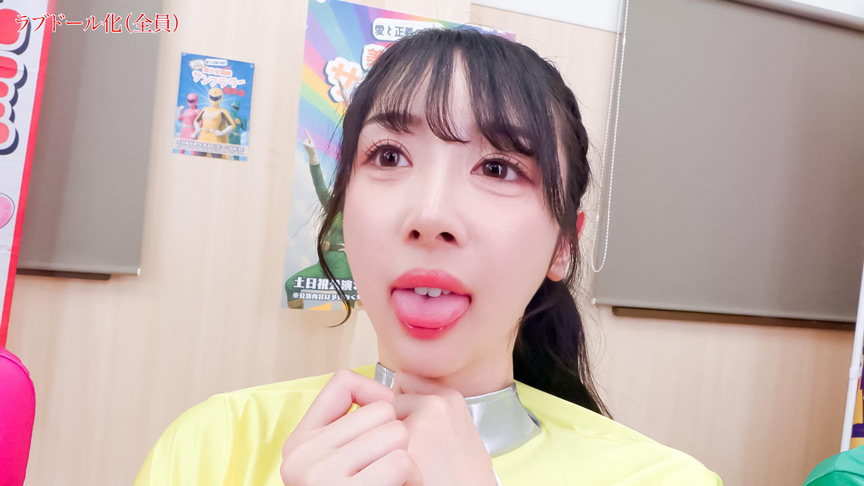 「戦隊ヒーローショー中の女を時間停止して●●交尾 自由自在にラブドール化 握手会編」のサンプル画像6枚目