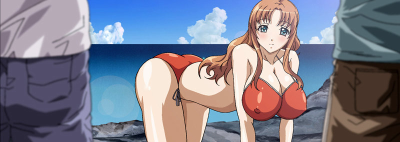 「ビーチクビーチ ～南国乳辱撮影会～」のサンプル画像2枚目