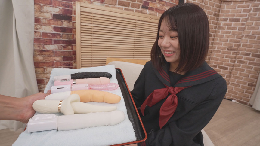 「【ひなた】デカ尻JK限定の壁尻バイブチャレンジで潮吹き絶頂【素人企画】」のサンプル画像1枚目