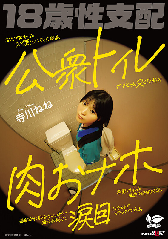 「SNSで出会ったクズ男にハマった結果、公衆トイレでさくっとヌくための肉おナホ要員にされた18歳の記録映像。最終的に都合のいいように扱われ続けて涙目になるまでマワしつくされる。 寺川ねね」のサンプル画像1枚目