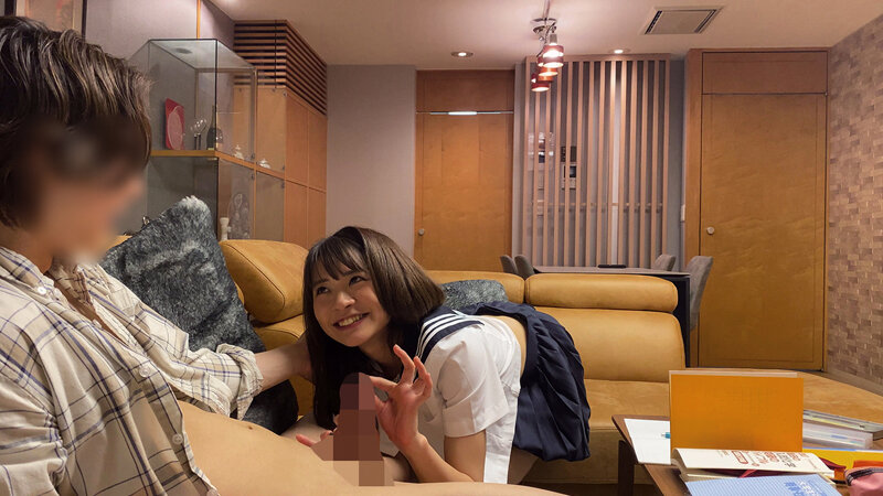 「「ちゃんと勉強するからエッチなことも教えて…だって先生のことが好きなんだもん」マジメな女子○生が家庭教師を誘惑する…イケないことだと理解しつつも我慢しきれずエッチすると「ダメダメっ抜いちゃヤダぁ～」膣奥までカニばさみロックで何度も中出し強要する」のサンプル画像2枚目