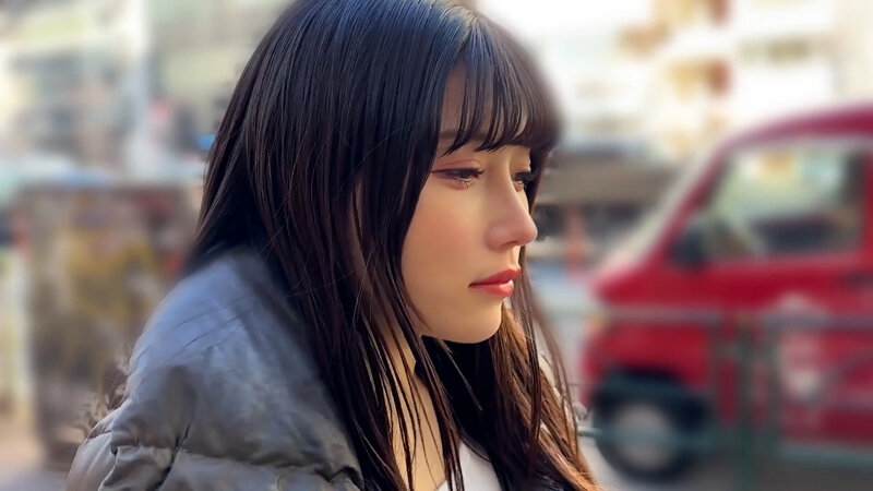 「M男が街中で女性に声をかけてキスさせてもらう アパレル関係 ひなみちゃん」のサンプル画像1枚目