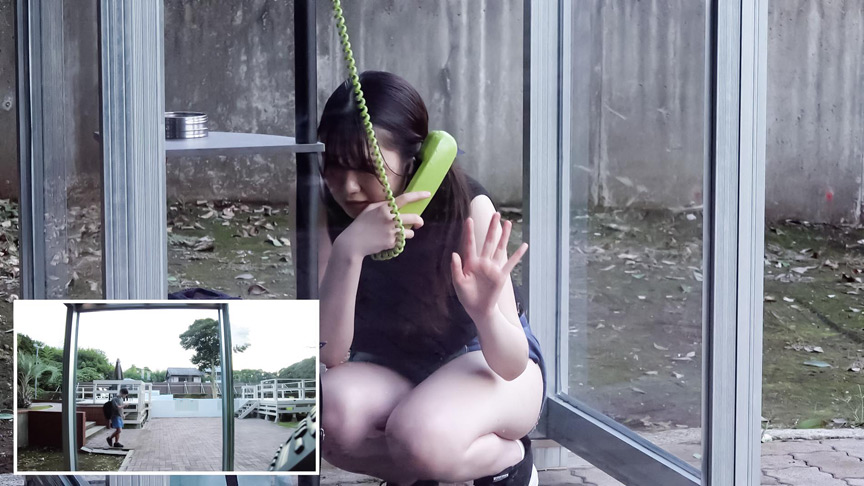 「公衆電話ボックス360度 爆乳素人きき乳首チャレンジ ひまりさん(22歳・大学生)」のサンプル画像2枚目