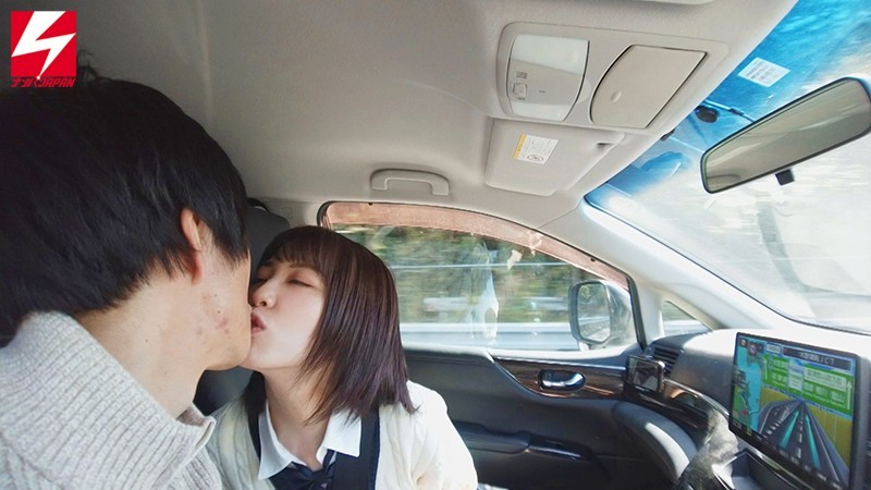 「野外べろちゅうJ● キス好き女子を車デートで連れ回し郊外のラブホテルで生6発」のサンプル画像2枚目