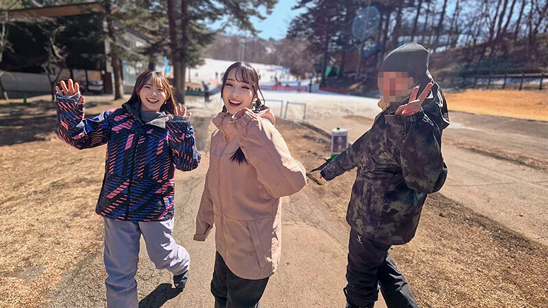 「つむぐちゃん＆みのりちゃん 私をスノボに連れてって大学生、春休みSEX スノボ女子と雪山乱交パーティ映像」のサンプル画像2枚目