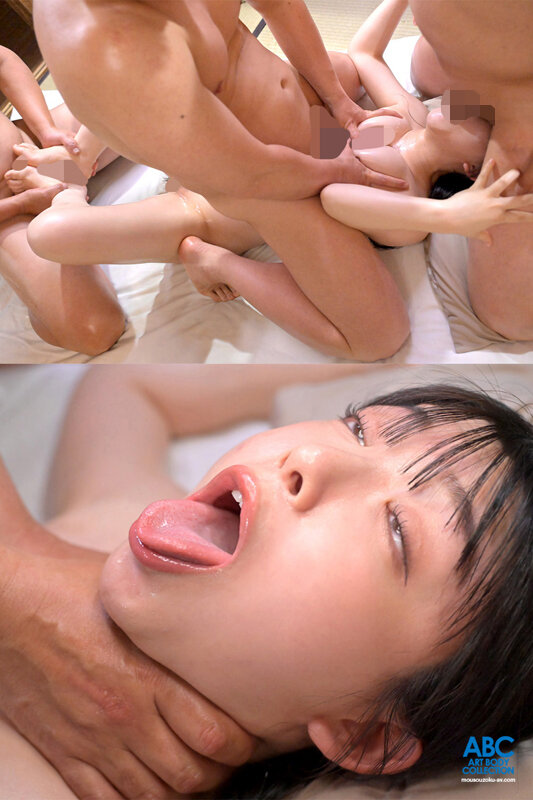 「汚ヤジが集まる独身寮のGカップ管理人はオナホ願望有り ガニ股で失禁＆潮吹き！下品なアヘ顔で汚チ●ポに無様にイキ狂う4P大乱交 真白ふわり」のサンプル画像15枚目
