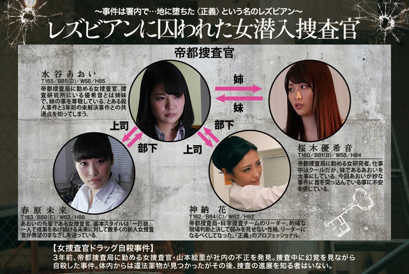 「レズビアンに囚われた女潜入捜査官～事件は署内で…地に堕ちた＜正義＞という名のレズビアン～」のサンプル画像10枚目