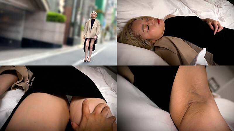 「無防備に寝てる女に中出し卑猥行為6 妹系のエロい体の女 金髪美乳のお姉さん」のサンプル画像6枚目