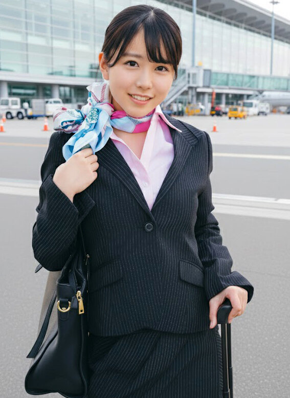 「大手航空会社のキャビンアテンダントと童貞君が黒パンスト直穿き素股で超発情!?黒パンスト越しの童貞デカチン先っぽ3cm挿入!敏感なオマ○コの入り口をグリグリされて奥まで挿れて欲しくなっちゃったCAさんが生ズボッ筆おろし//優しくも腰振るガニ股騎乗位で連続仰け反り…」のサンプル画像1枚目