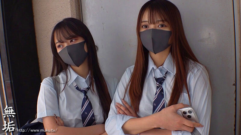 「生意気ギャル女子校生たちをハーレム調教でアクメさせる素人娘Wプレイ」のサムネイル