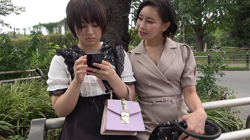 「交縁レズビアン ～立ちんぼ女子とヤリモクお姉さん～」のサンプル画像1枚目