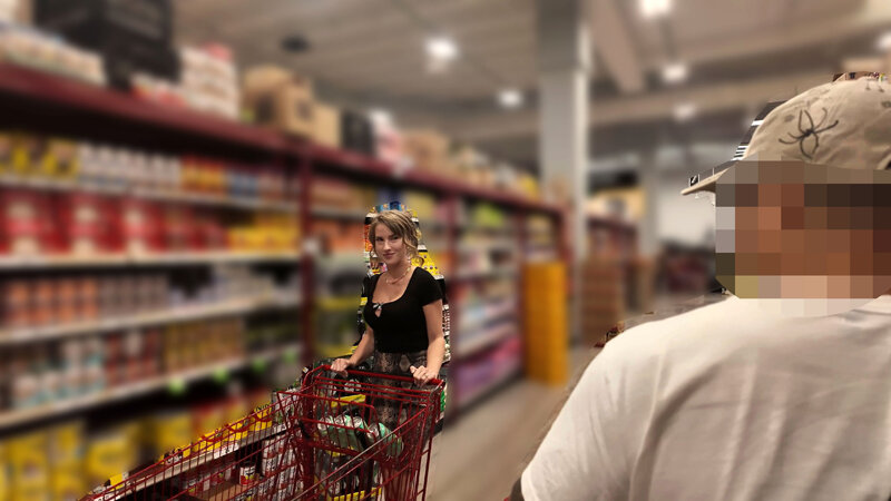 「超グラマラスボティの人妻がスーパーで逆ナン!?自宅に誘われ大胆濃厚SEX!! オクタビア(24)」のサンプル画像3枚目