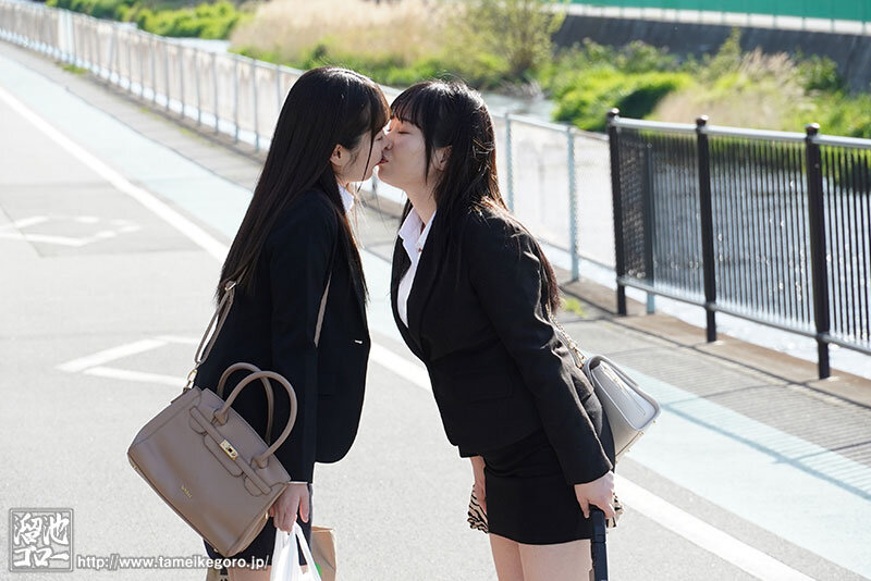 「Wレズ解禁 某AVメーカー女子社員2人が退職1日前に有休使ってレズビアン温泉旅行！！ 松丸香澄 北村海智」のサンプル画像12枚目