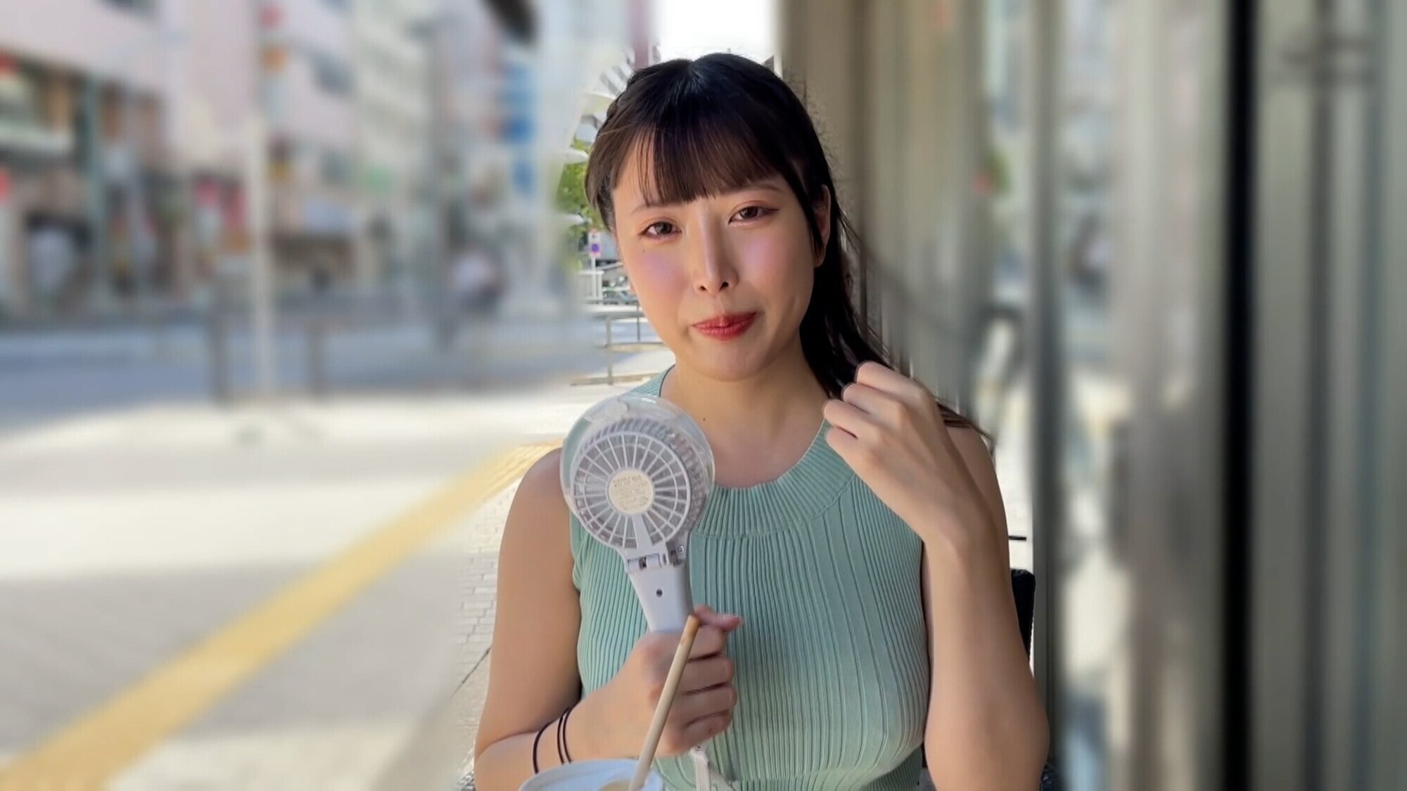 「コンカフェで培われたコミュ力と独特なキャラ全開のムチムチエロボディ娘とマッチアプリでノリパコ嵌め撮りSEX!」のサンプル画像1枚目