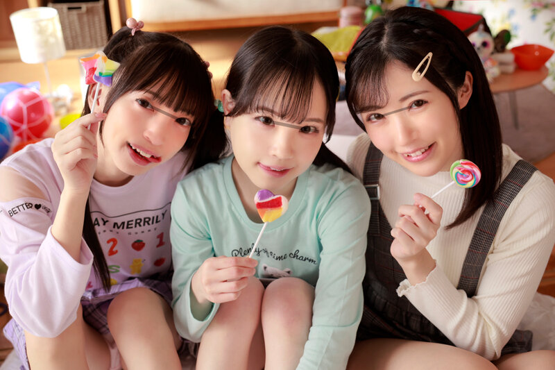 「【純粋な狂気！？】某所にある好奇心旺盛な美少女3人組の住む団地で事件発生！？大人のカラダに興味津々な彼女たちが無邪気にチ●ポをイジメ抜く！！小さなおクチとツルペタま●こでの小悪魔的な集団逆レ●プを徹底SCOOP！！」のサンプル画像16枚目
