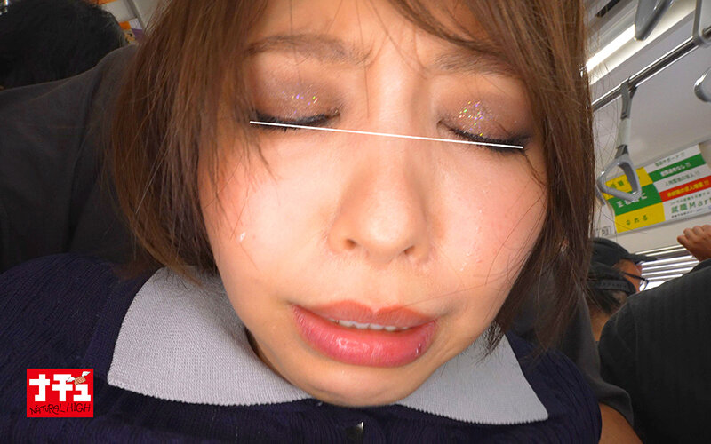 「【美乳】タヌキ顔美少女が羞恥プレイで潮吹き絶頂!指マンで感じまくる巨乳オルチャンメイク女子」のサンプル画像7枚目