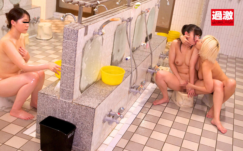 「女湯で少女好き巨乳お姉さんにワレメをいじられ逃げても逃げても追い打ちレズ責めでイカされ続けた敏感うぶ娘」のサンプル画像13枚目
