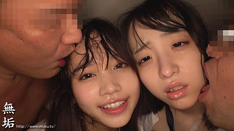 「舐め特化 従順制服少女達を唾液まみれにして汚す。顔面ベッロベロ全身ドッロドロ唾だく中出し交尾。」のサンプル画像10枚目