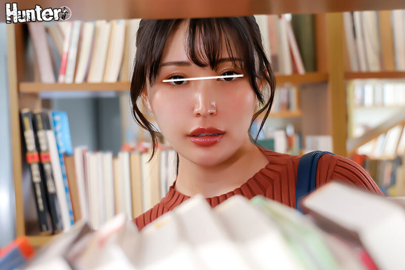 「むっつり文学女子と5秒目が合えばエッチできるマッチング図書館!2」のサンプル画像2枚目