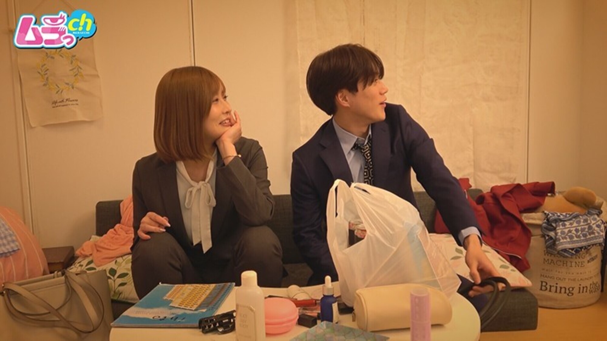 「ニンゲン観察 サバサバ系姉御肌女子ほど甘い口説きにチョロ堕ち雑魚マ●コ！同期イケメンのご褒美チ●ポで喘ぎ狂うメス堕ち生ハメSEX」のサンプル画像2枚目