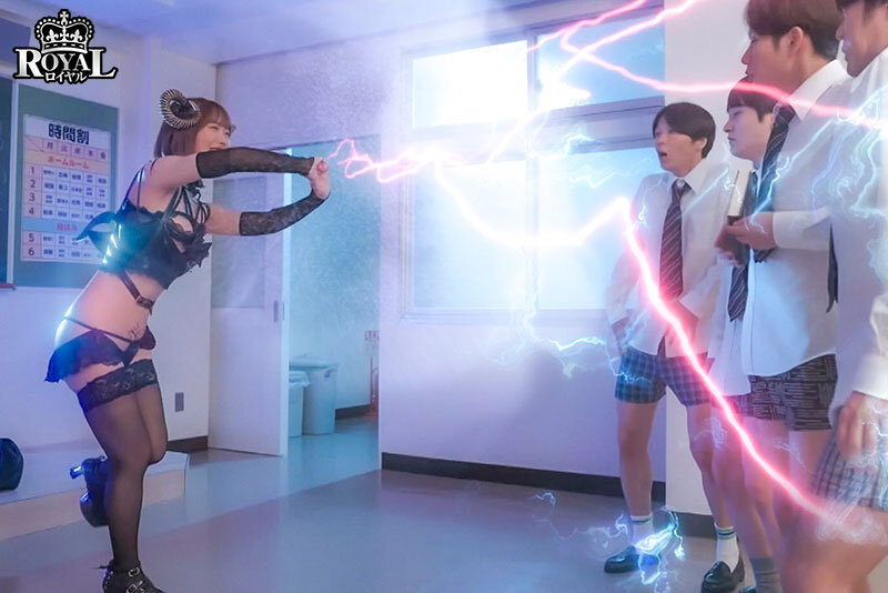 「淫魔召喚 僕らの金玉カラッポにする美巨乳ボディの小悪魔サキュバス 小栗操」のサンプル画像1枚目