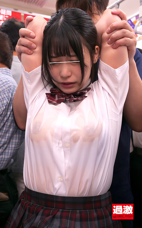 「巨乳J○痴●電車 発育した胸を変態性癖で犯しまくれ！」のサンプル画像5枚目