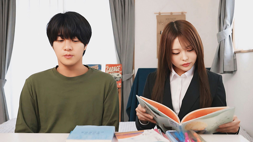 「瀬戸ひなこが家庭教師役で魅せる!M性覚醒プレイが話題の人気女優作品」のサンプル画像1枚目