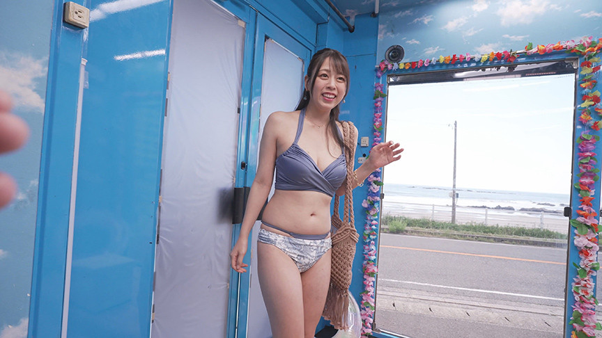 「マジックミラー号 水着女子ギリギリディルド～さなちゃん編～」のサンプル画像1枚目