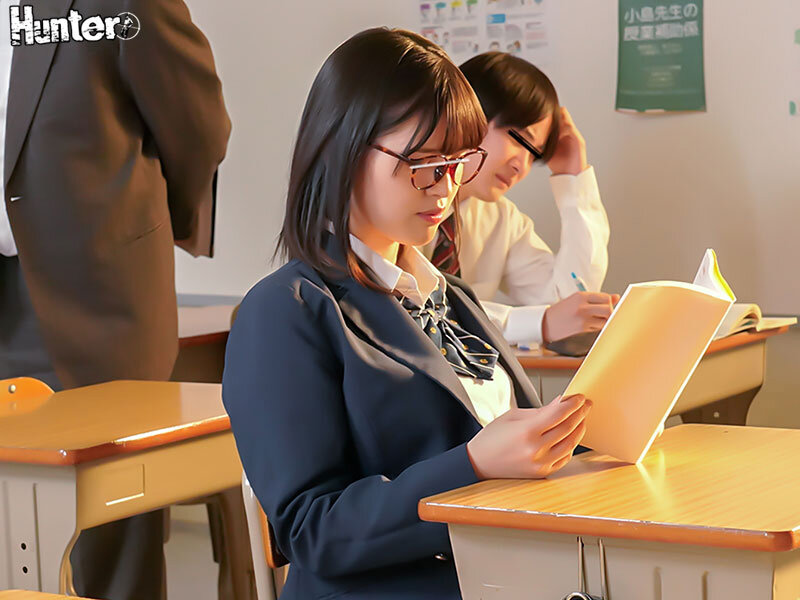 「超まじめ過ぎるメガネ女子学級委員長の秘密。放課後、他のクラスメイトには決して見せる事のない…ボクにしか見せないエロい顔があった…。」のサンプル画像2枚目