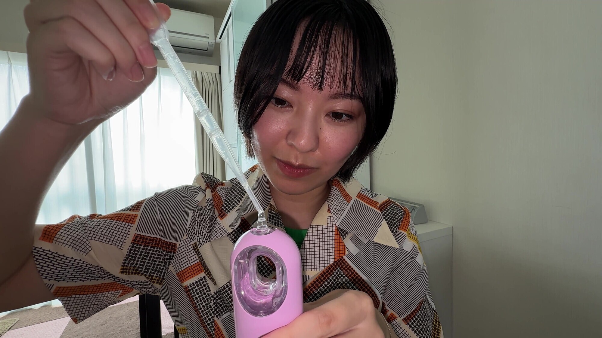 「【個人撮影】閲覧注意!加護まりの「濃縮還元唾液」を加湿器で噴霧してみた!」のサンプル画像6枚目