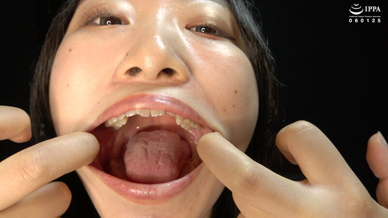 「「【口内・歯】人気女優 江澄ゆゆチャンの激レア口内・のどちんこ観察!」江澄ゆゆ」のサンプル画像2枚目