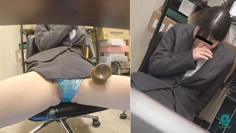 「面接中の緊迫ディルドオナニー」のサンプル画像15枚目