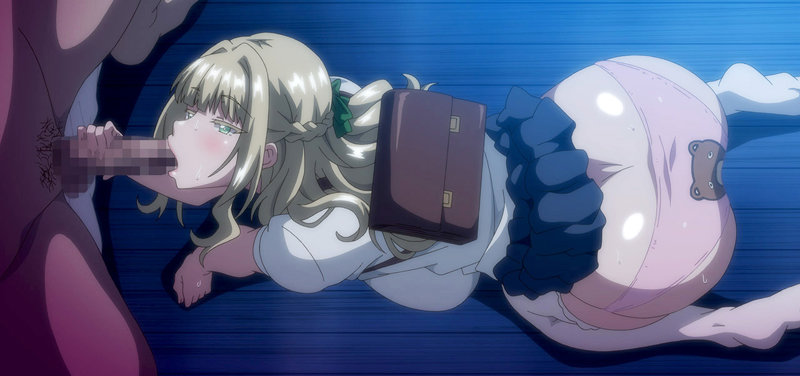 「OVA聖華女学院公認竿おじさん ＃4 金髪爆乳生徒会長ルイーザ・リヒター」のサンプル画像14枚目