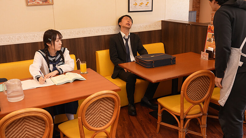 「目を覚ましたら、隣の女子校生が俺の疲れマラを優しくフェラしてくれてた。」のサンプル画像8枚目