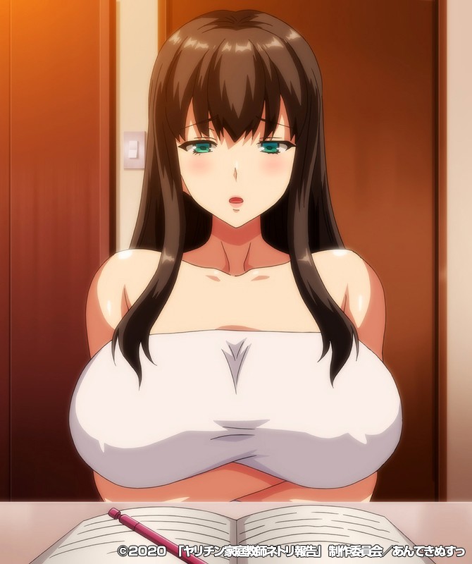 「OVAヤリチン家庭教師ネトリ報告～ドスケベ巨乳母娘丼～＃1」のサンプル画像1枚目