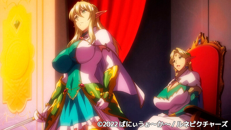 「OVA巨乳エルフ母娘催● ＃1 エルフの国を蹂躙する男。汚された女王と姫」のサンプル画像11枚目