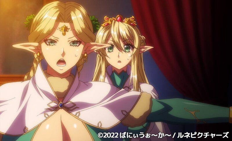 「OVA巨乳エルフ母娘催● ＃1 エルフの国を蹂躙する男。汚された女王と姫」のサンプル画像12枚目
