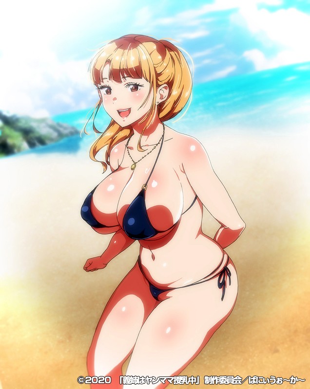 「OVA義姉はヤンママ授乳中＃2 水着と浴衣と混浴温泉」のサンプル画像7枚目