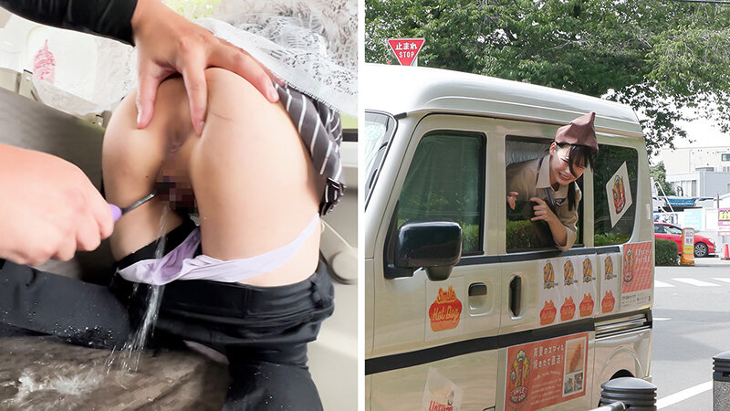 「人気 AV 女優が挑戦！イカサレ屋台の中で 潮吹きながらホットドッグ売ってください！逢月ひまり 小坂ひまり」のサンプル画像6枚目