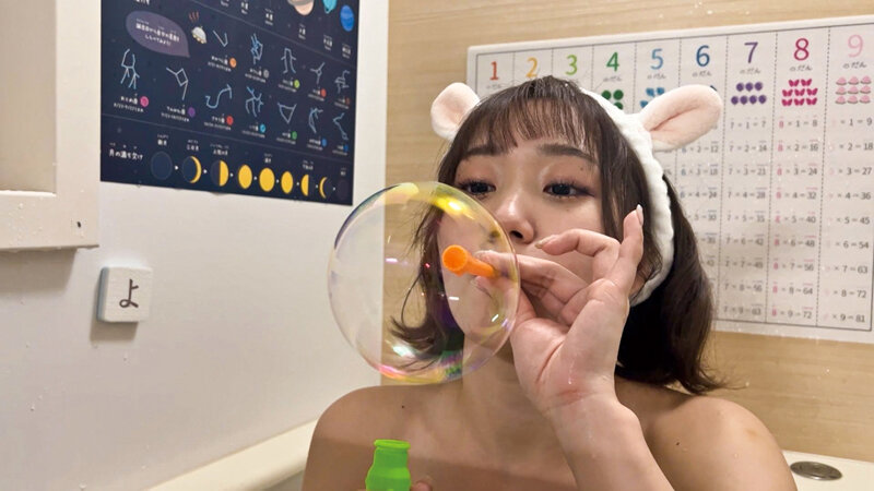 「でかちち（苗字）ふわ子（名前）ちゃんとあわあわ洗いっこセックチュ オールナイッッ」のサンプル画像3枚目