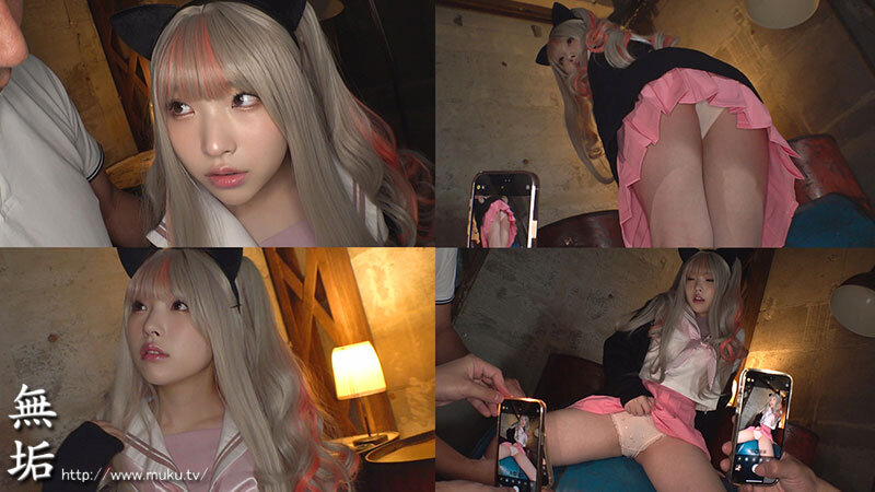「148cm美少女コスプレイヤーの本性は… 早漏発情ガチ精子中毒変態おま×こ。男たちに囲まれて絶頂アクメ連発、秒でイキまくり、肉ツボ輪●不可避。」のサンプル画像1枚目